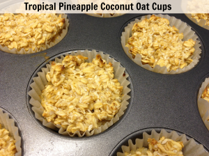 Title, Tropical Oat Cups